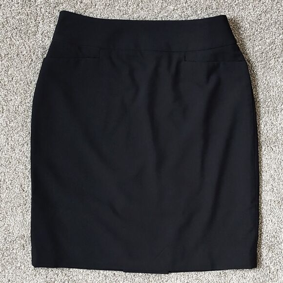 New With Tags Biz Collection Size 4 Womens Classic Black Knee Length Skirt‎ - Picture 3 of 12
